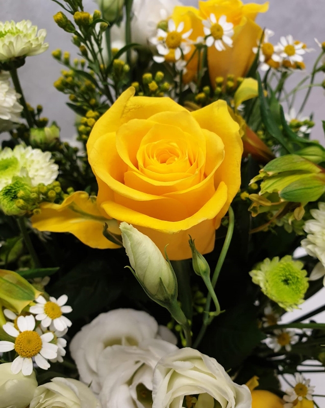 Lemon and Lime Vase buy online or call 01903 715668