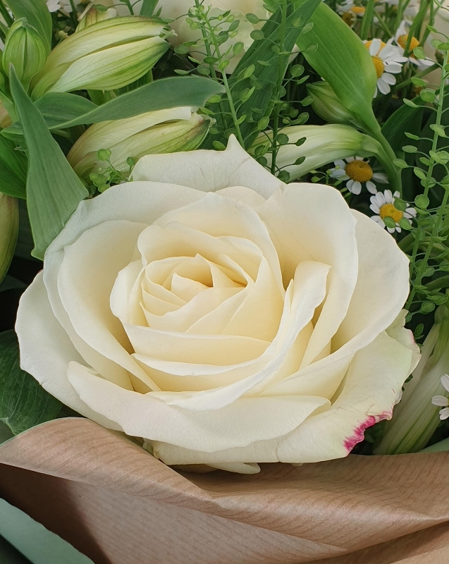 Love and Friendship Gift Box in White