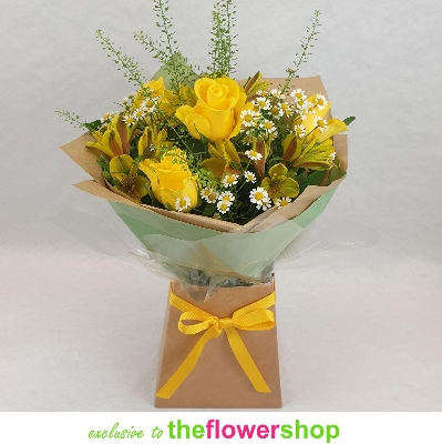 Love and Friendship Gift Box in Yellow