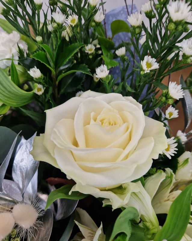 Festive Florist Choice Gift Box  White