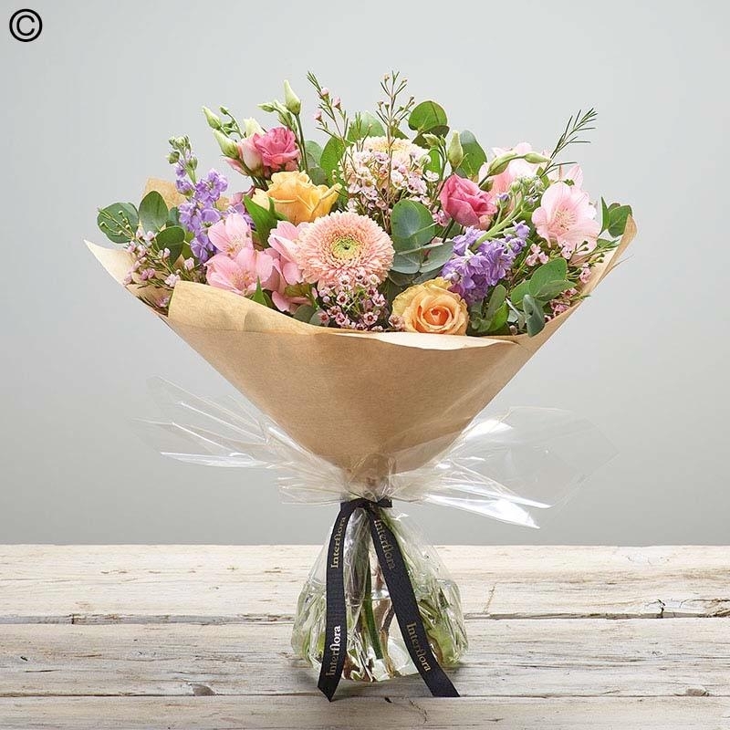 Hand sales tied bouquet