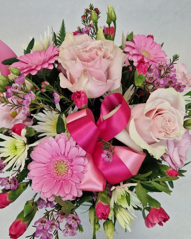 Raspberry Ripple Hat Box