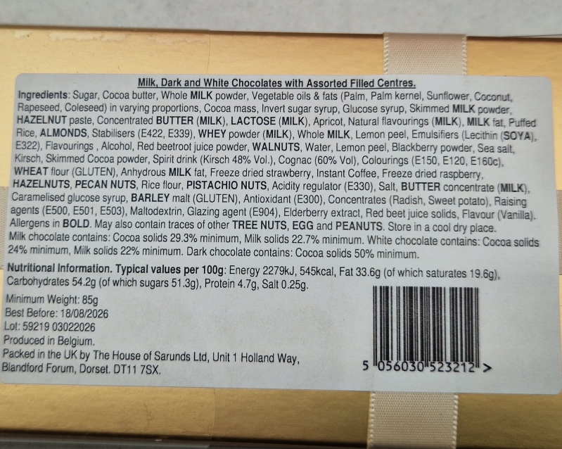 Teddy, Chocs and Flowers Gift Basket