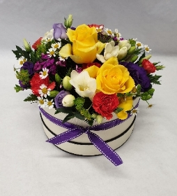 Blooming Bright Hatbox