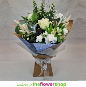 Festive Florist Choice Gift Box  White