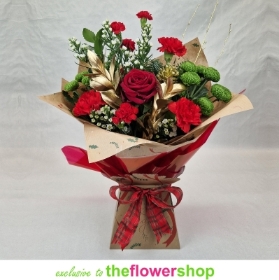 Festive Florist Choice Gift Box Red