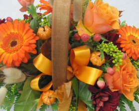 Pumpkin Spice Trug Basket