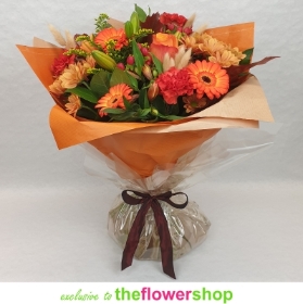 Autumn Glow Hand tied Bouqet
