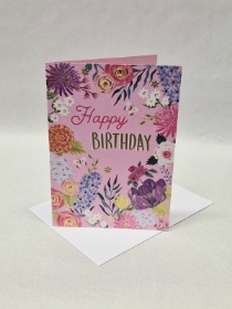 Birthday Card 'Floral'