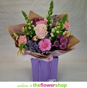 Precious Pastel Hand tied