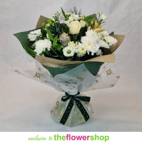 Winter White Hand tied Bouquet